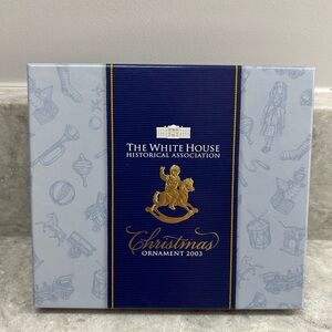 White House Historical Association Christmas Ornament 2003